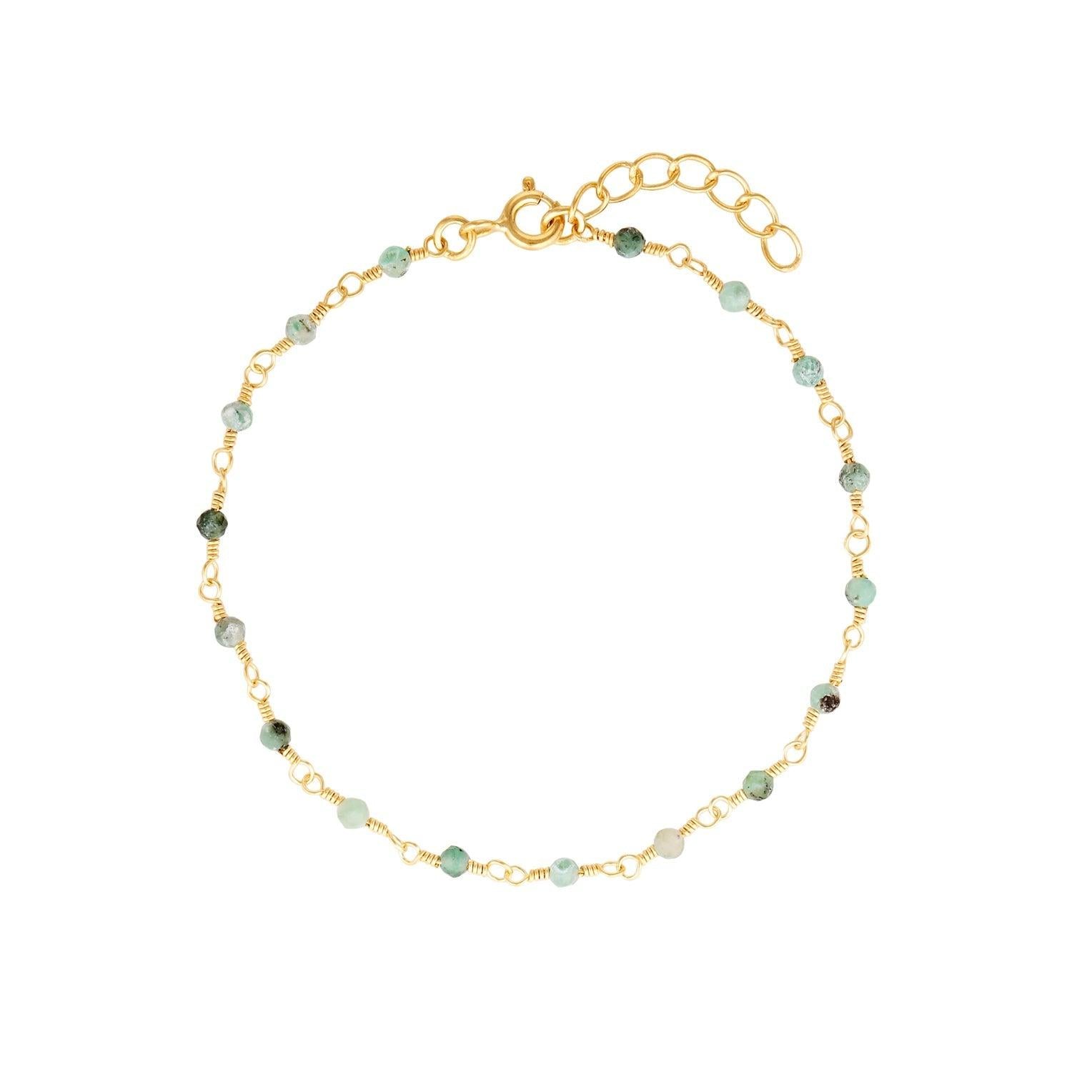 SUNDAH Embrace Bracelet - Emerald