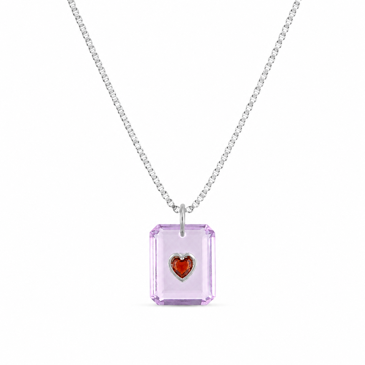 Heart of Dreams Necklace | Pink Amethyst