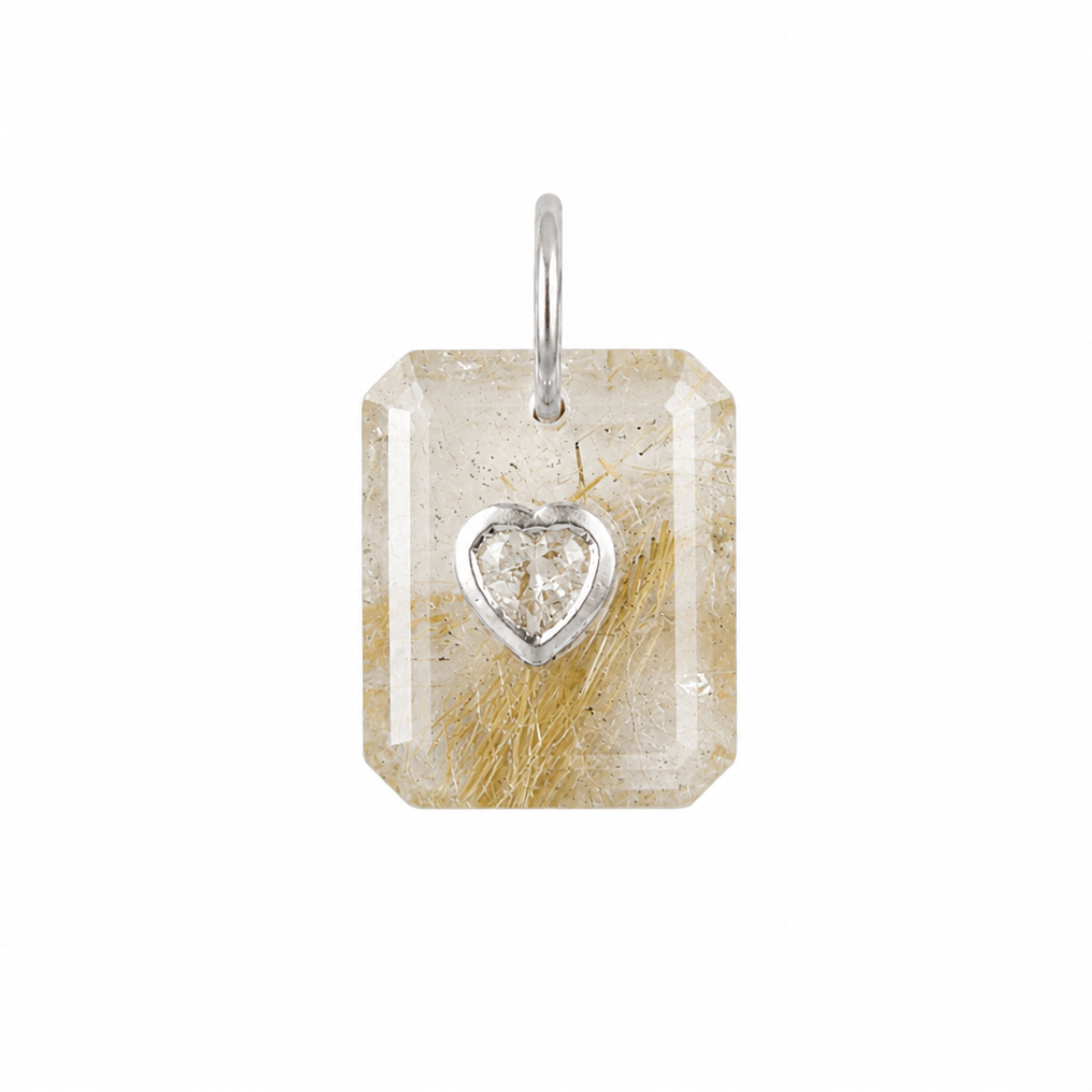 Heart of Dreams Pendant | Rutilated Quartz