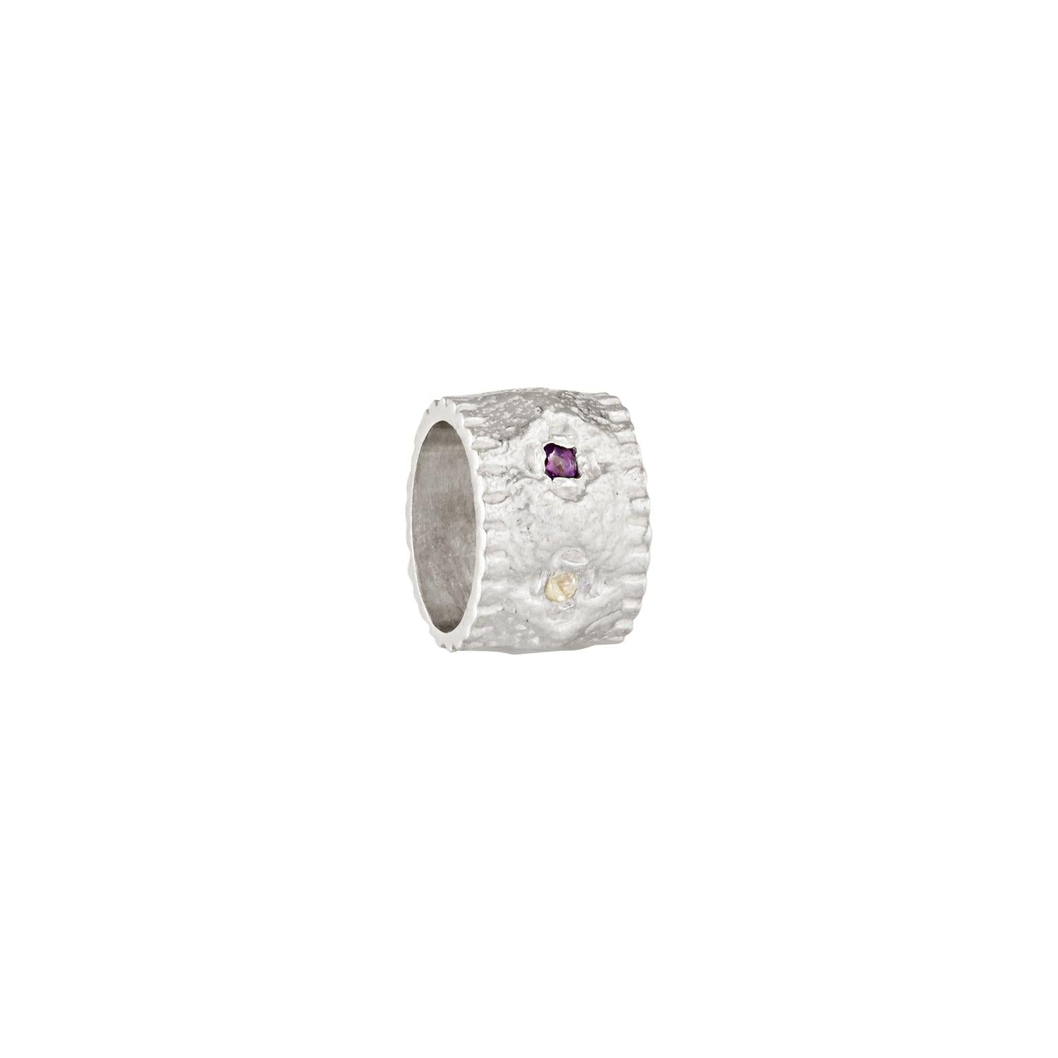 SUNDAH In Bloom Charm - Multi, sterling silver