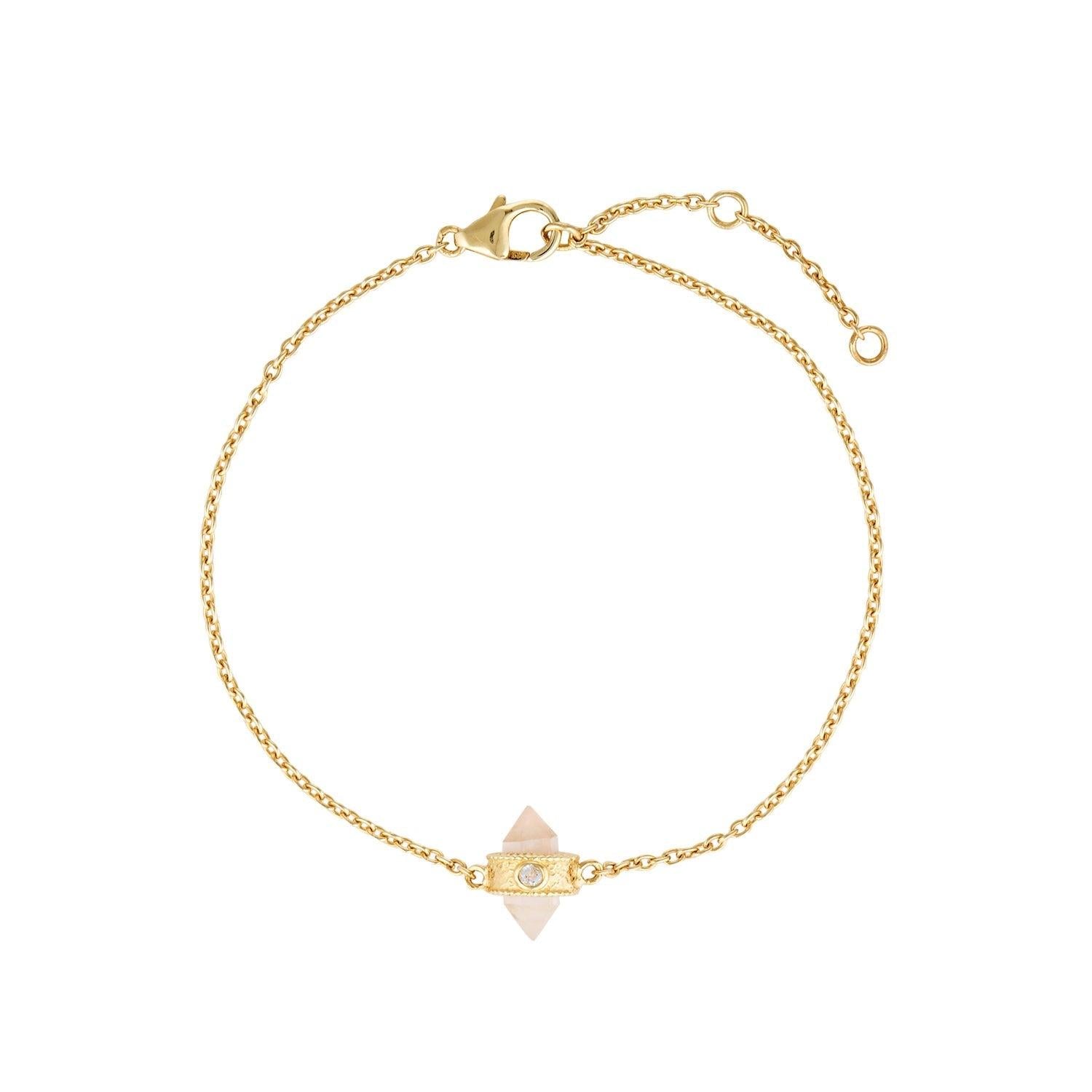 SUNDAH Earth Magic Bracelet - Rose Quartz