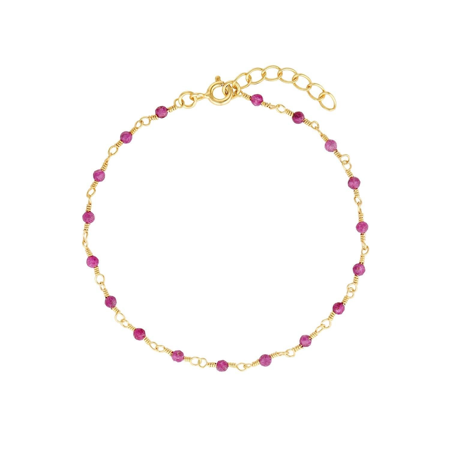 SUNDAH Embrace Bracelet - Ruby