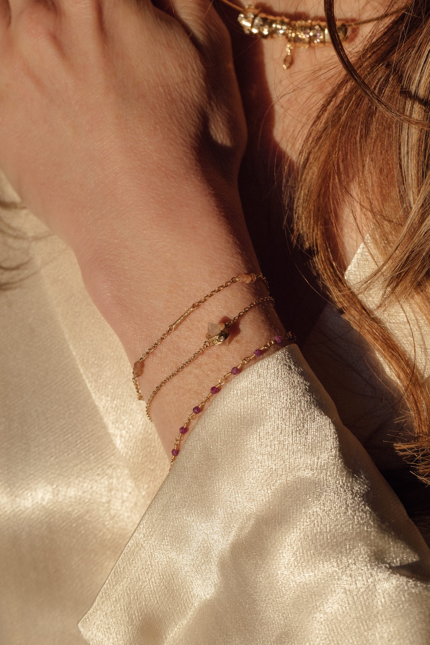 The Gilded Bracelet | Sunstone