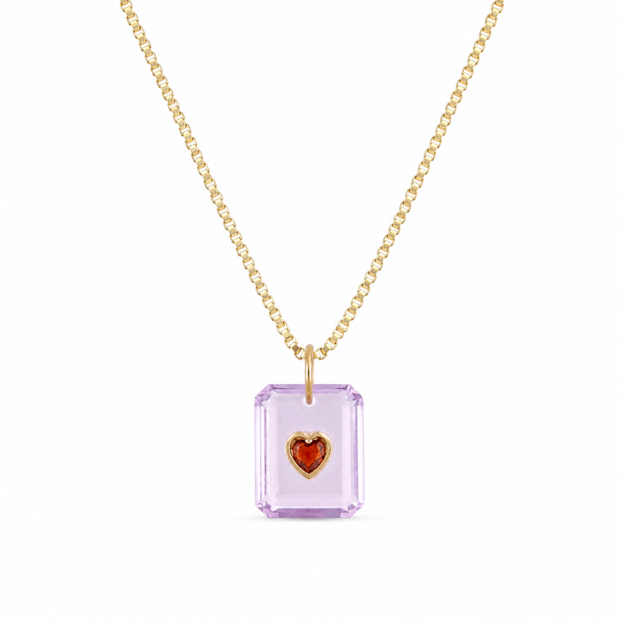 Heart of Dreams Necklace | Pink Amethyst