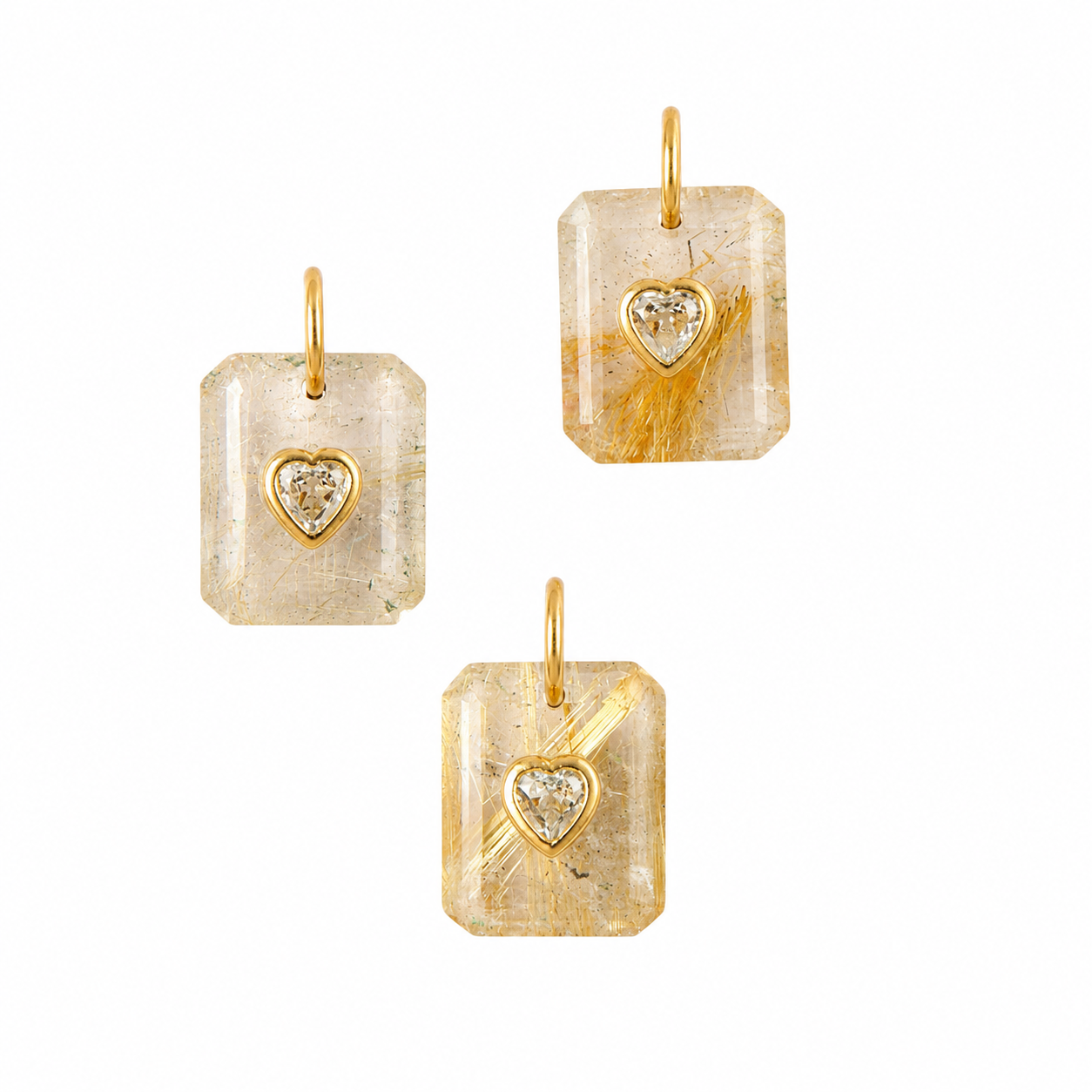 Heart of Dreams Pendant | Rutilated Quartz