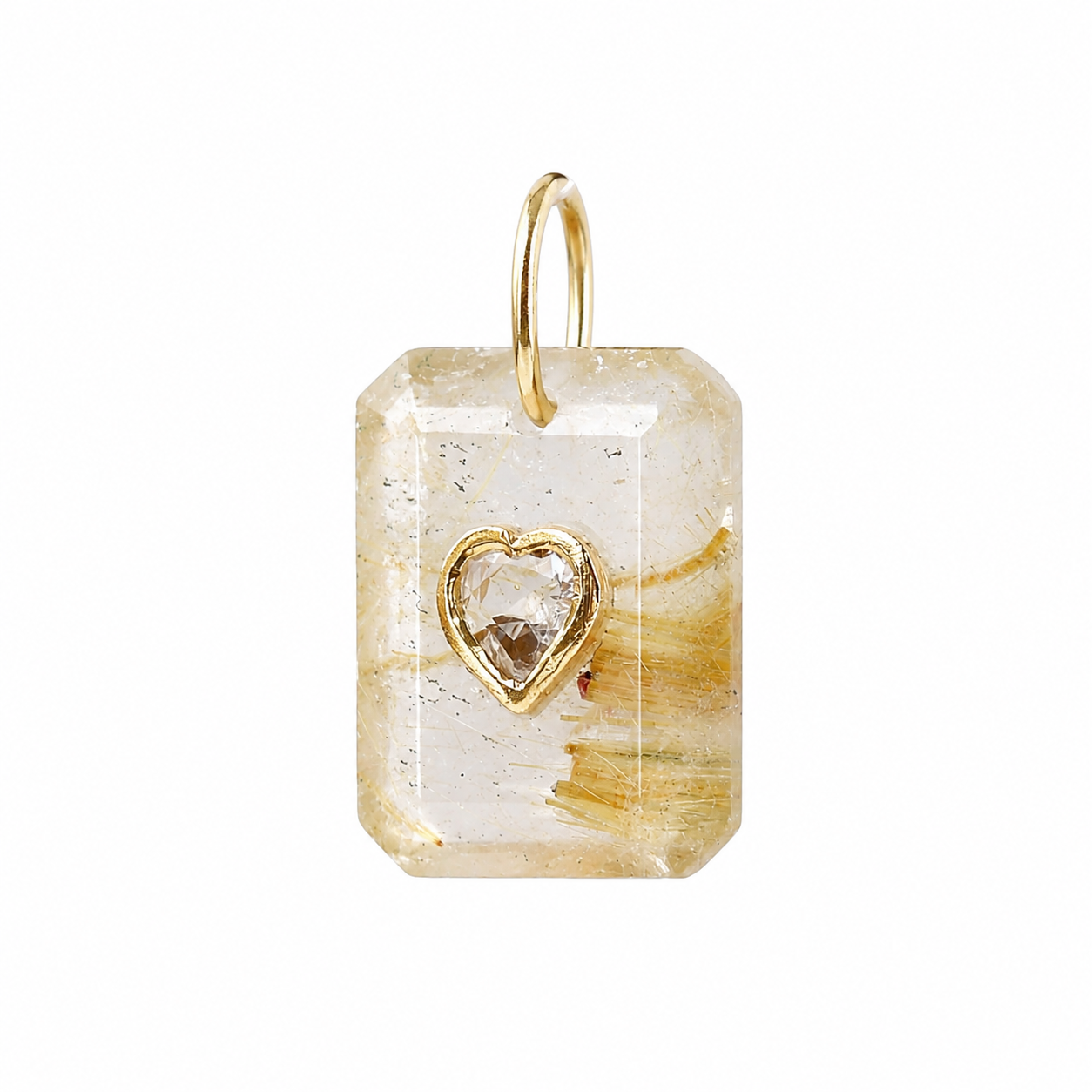 Heart of Dreams Pendant | Rutilated Quartz