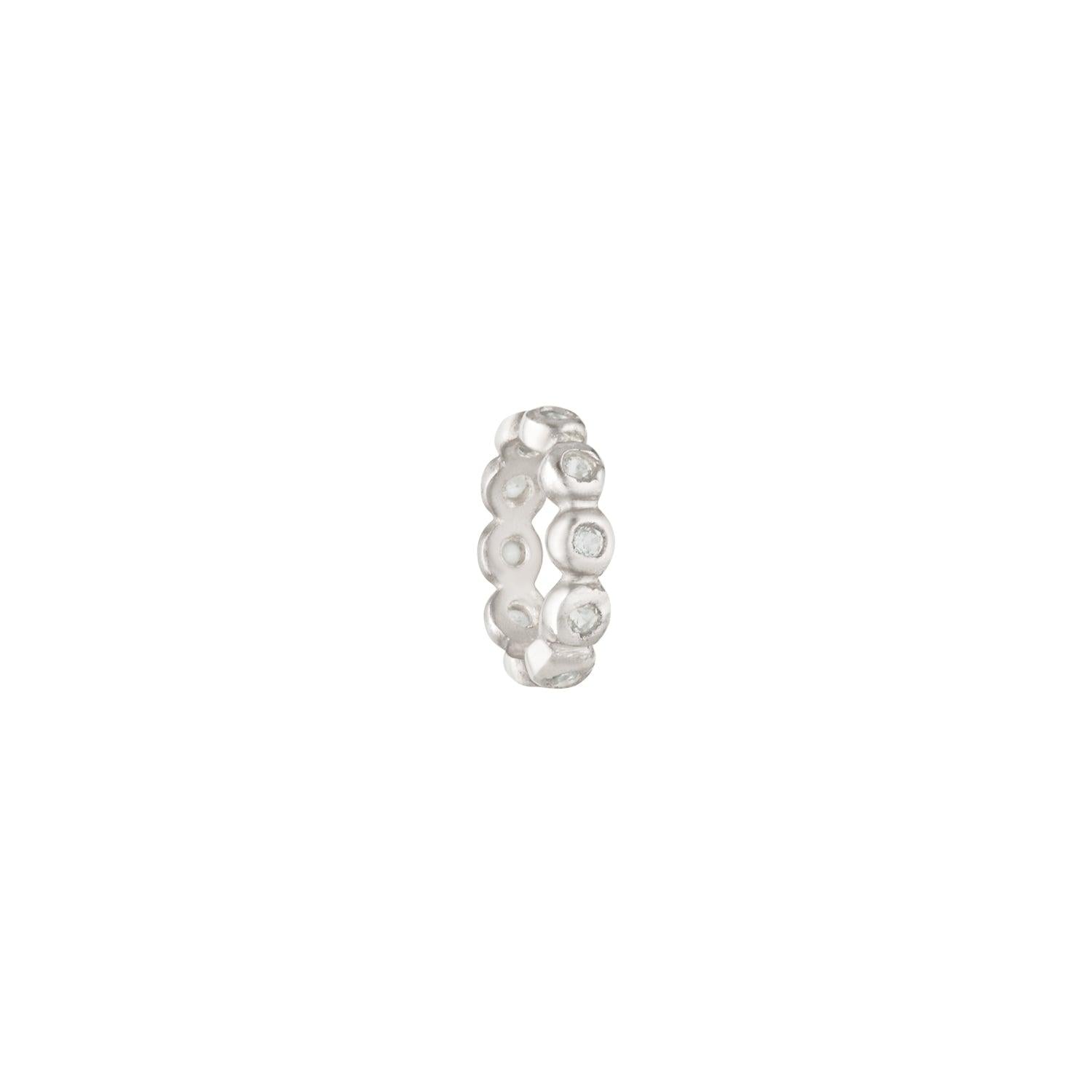 SUNDAH Infinite Charm - White Topaz, sterling silver