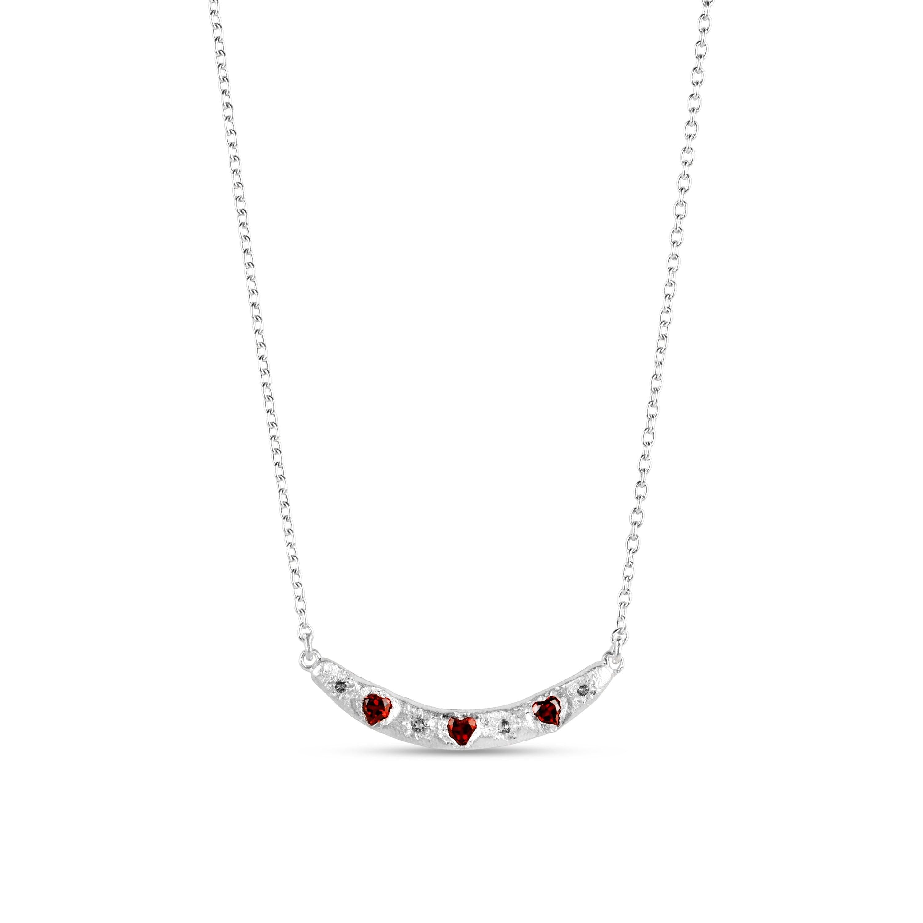 SUNDAH Starlit Heart, sterling silver